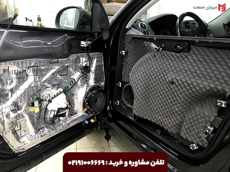 عایق الاستومری برای خودرو